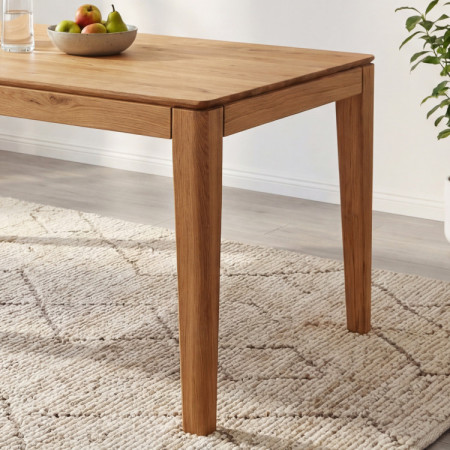 Kihúzható tömörfa asztal 140 x 90 cm (225 x 90 cm)