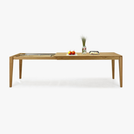 Kihúzható tömörfa asztal 140 x 90 cm (225 x 90 cm)