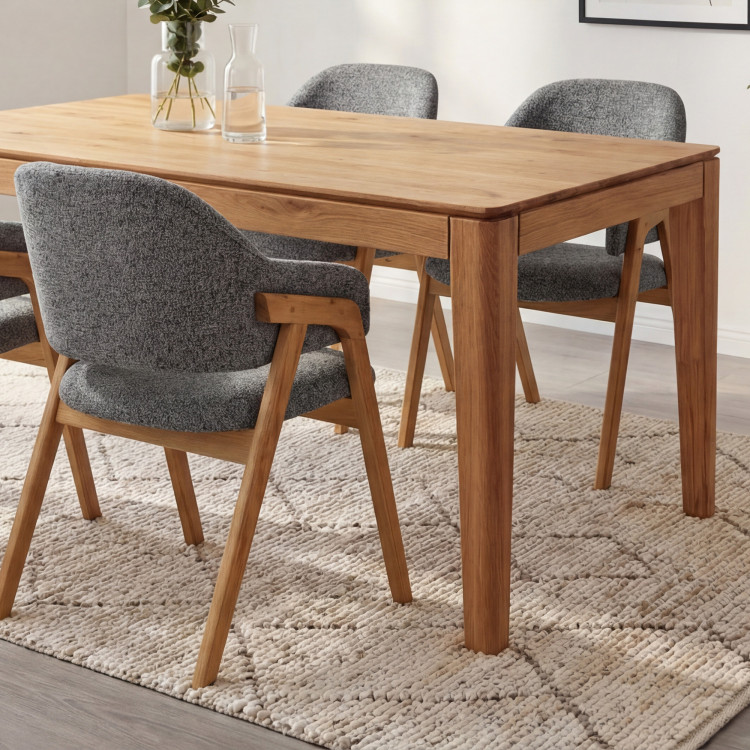 Kinyitható tömörfa asztal 180 x 90 cm ( 265 x 90 cm )