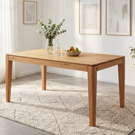 Kinyitható tömörfa asztal 180 x 90 cm ( 265 x 90 cm )