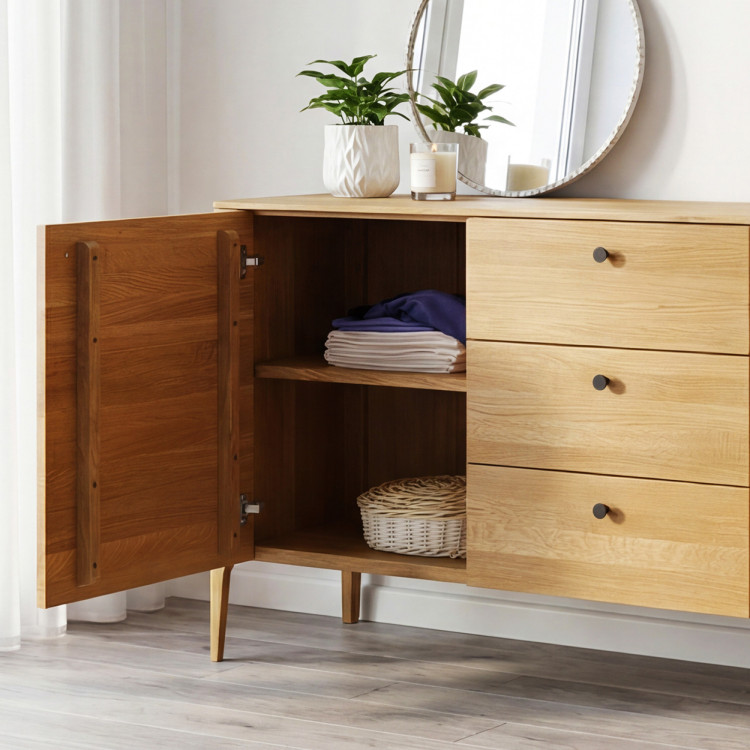 Tölgyfa komód lábakkal, Kosice