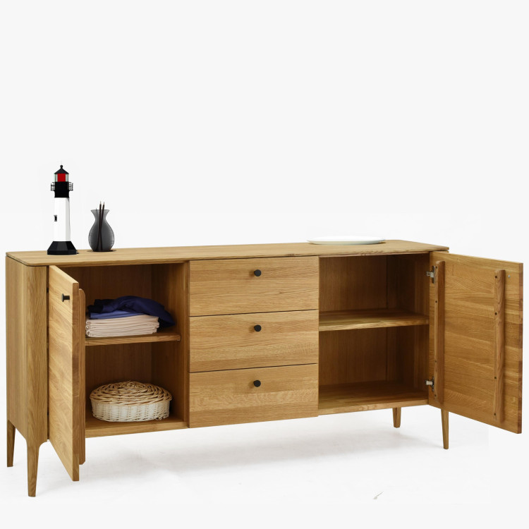 Tölgyfa komód lábakkal, Kosice