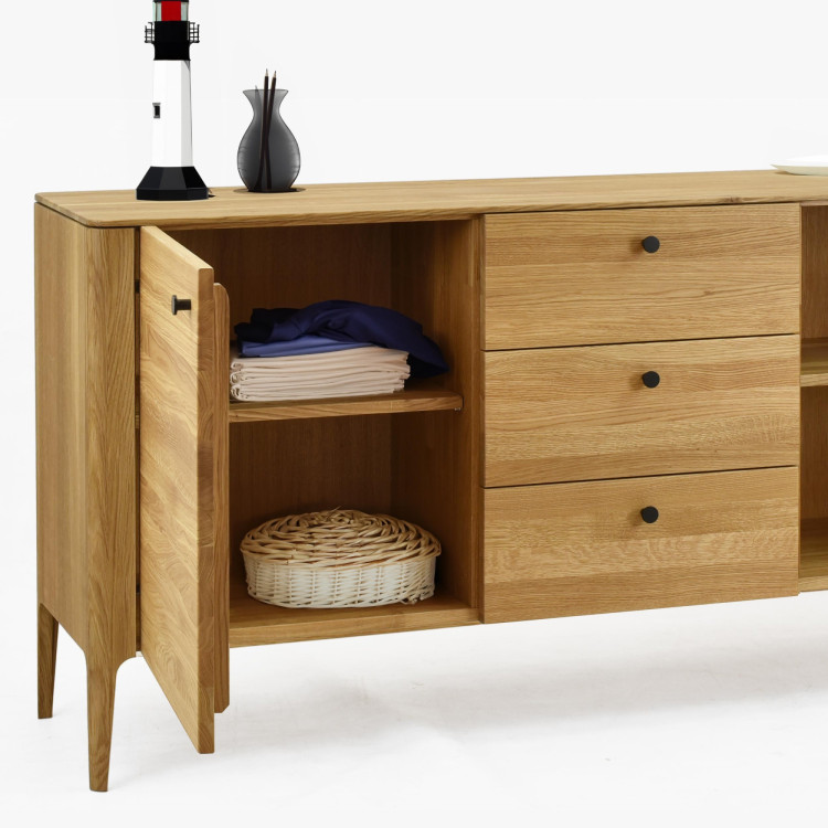 Tölgyfa komód lábakkal, Kosice