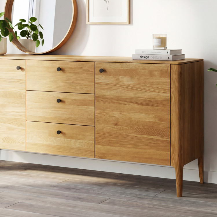 Tölgyfa komód lábakkal, Kosice