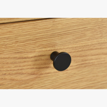 Egyajtós tömörfa vitrin