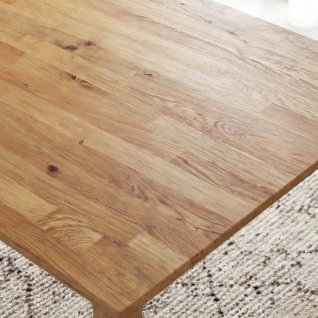 Tölgyfa asztal akár 10 főre 250 x 100 cm