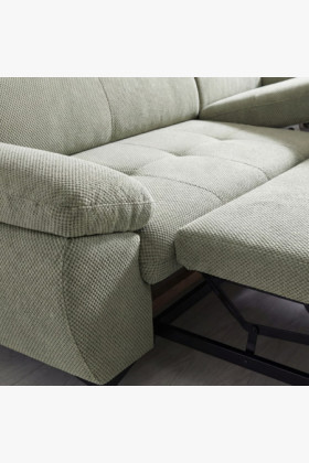 Sarokkanapé ágyfunkcióval zöld - turtle , Jobb oldali sarok 2