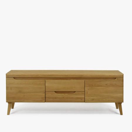 Tölgy Tv asztal lábakon, Praha típus 25