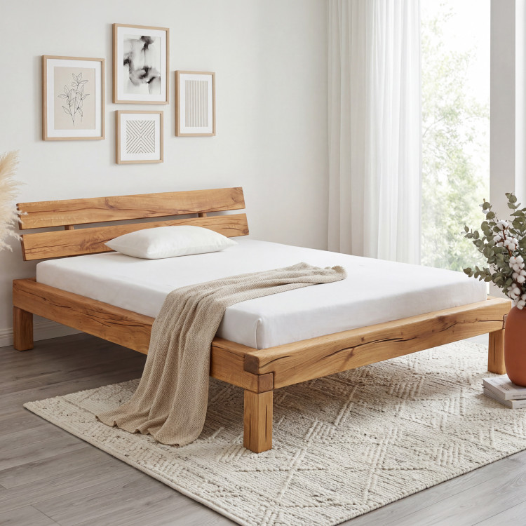 Tömörfa ágy Ernad III 180 x 200 cm