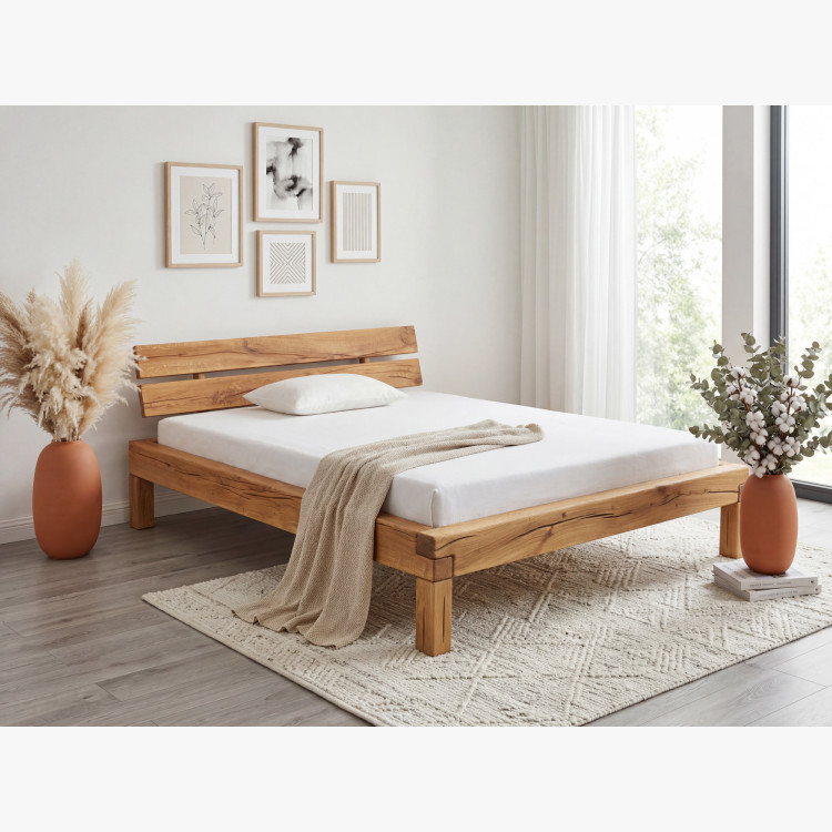 Tömörfa ágy Ernad III 180 x 200 cm