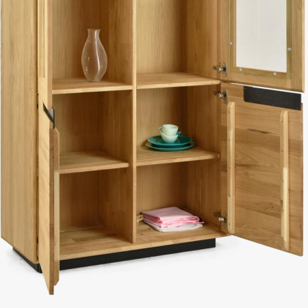 Tölgyfa 2 ajtós vitrin, Budapest