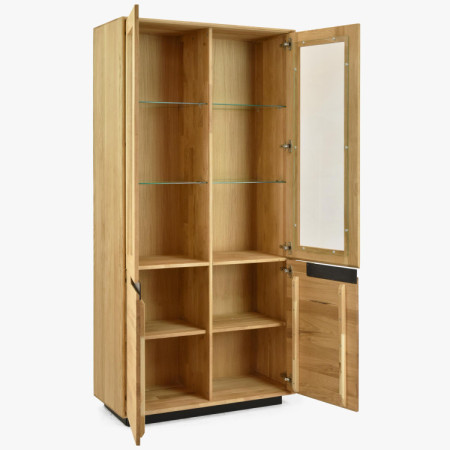 Tölgyfa 2 ajtós vitrin, Budapest