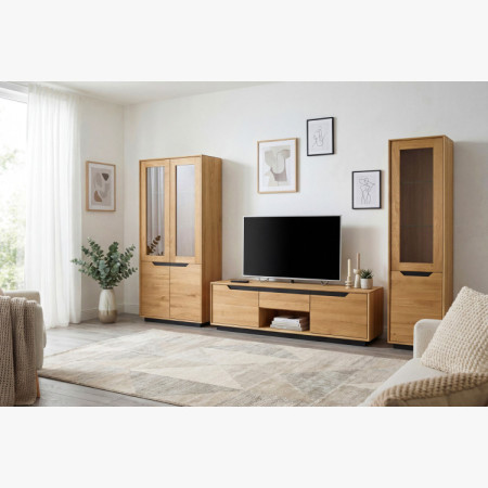 Tölgyfa 2 ajtós vitrin, Budapest