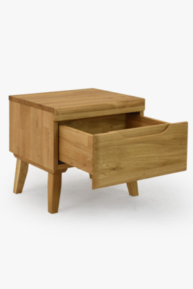 Éjjeli szekrény tölgy lábakkal, Praha 2