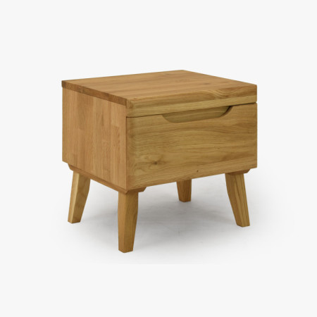 Éjjeli szekrény tölgy lábakkal, Praha