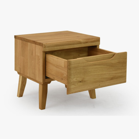 Éjjeli szekrény tölgy lábakkal, Praha