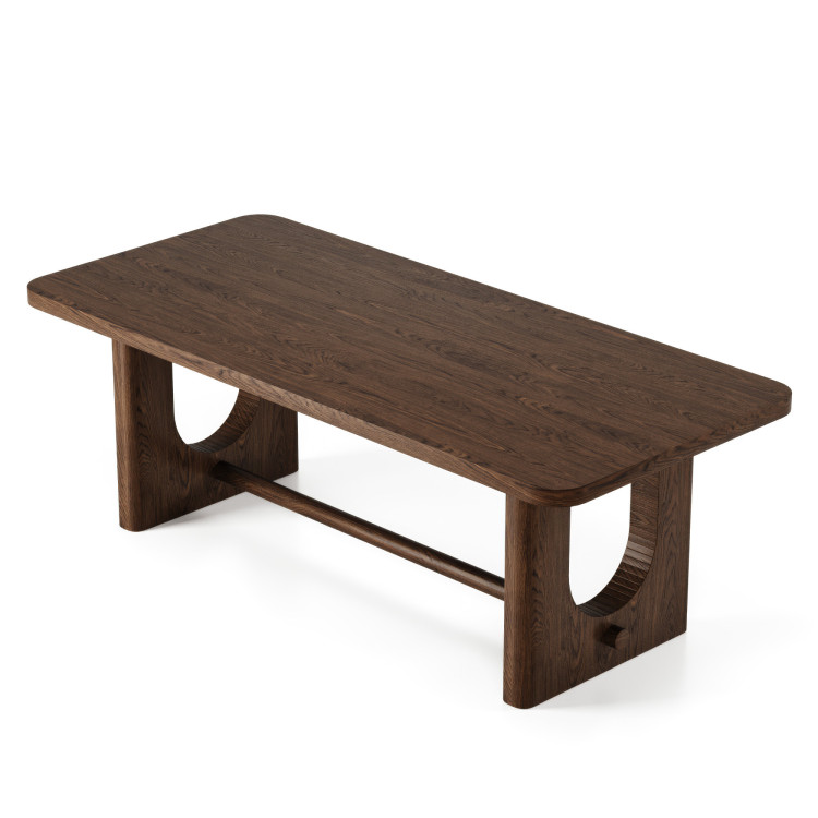 Design étkezőasztal 220 cm dió színben