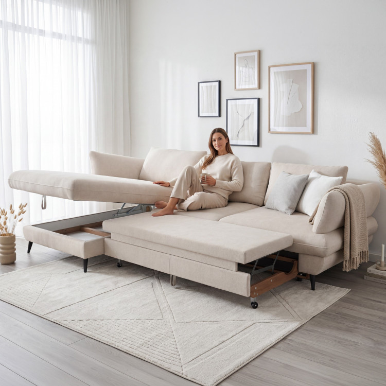 Sarokkanapé BALOU - bal oldali sarok