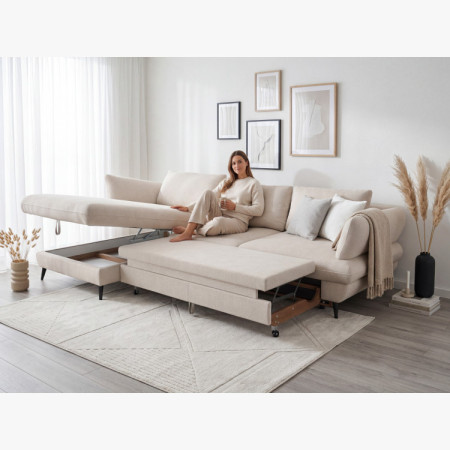 Sarokkanapé BALOU - bal oldali sarok