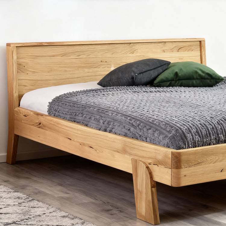 Franciaágy tömör tölgyből, Siena 160 x 200 cm