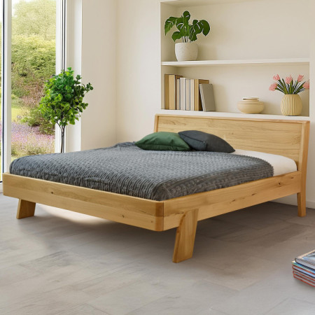 Franciaágy tömör tölgyből, Siena 160 x 200 cm