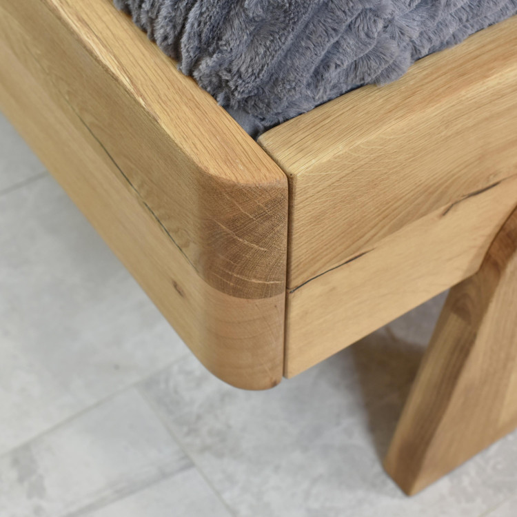 Franciaágy tömör tölgyből, Siena 160 x 200 cm