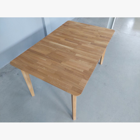 Bővíthető asztal tömör tölgy, Liam XL 140-180 x 90 cm (outlet)