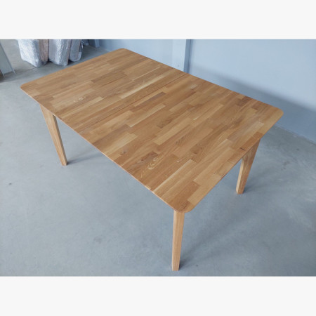 Bővíthető asztal tömör tölgy, Liam XL 140-180 x 90 cm (outlet)