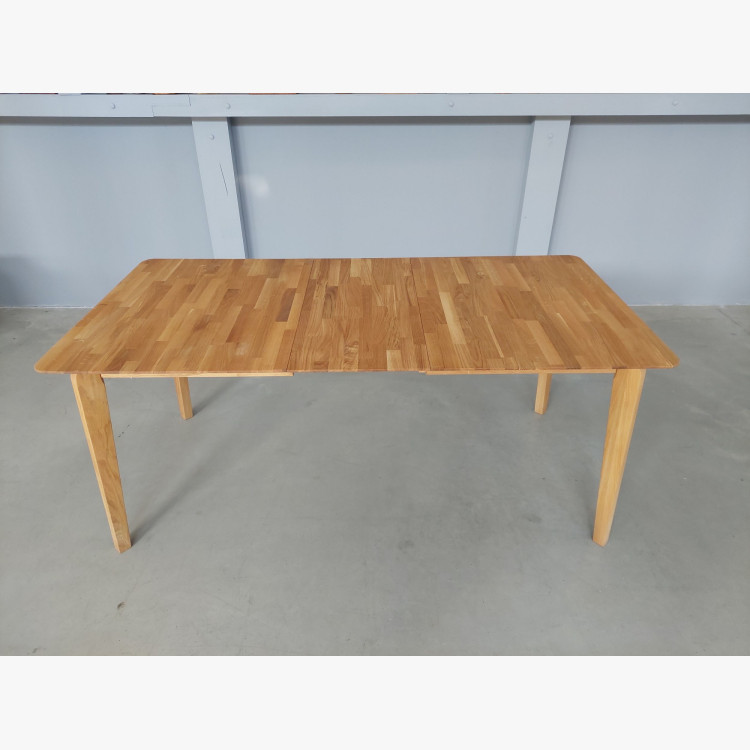 Bővíthető asztal tömör tölgy, Liam XL 140-180 x 90 cm (outlet)