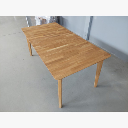 Bővíthető asztal tömör tölgy, Liam XL 140-180 x 90 cm (outlet)