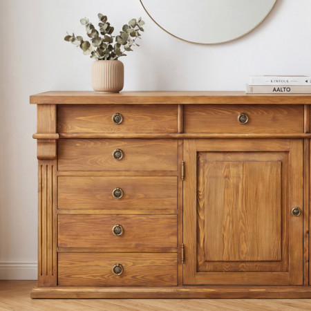 FA KOMÓD PRESTIGE (D-COM-69) BARNA LAKK