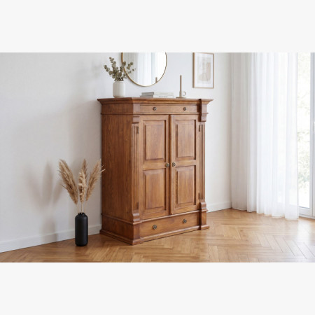 ÁGYNEMŰTARTÓ FÁBÓL PRESTIGE (D-BIL-66) BARNA LAKK