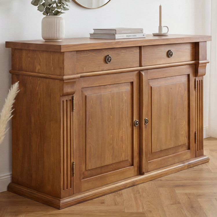 KOMÓD FÁBÓL PRESTIGE (COM-64) BARNA LAKK