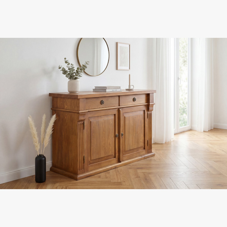 KOMÓD FÁBÓL PRESTIGE (COM-64) BARNA LAKK