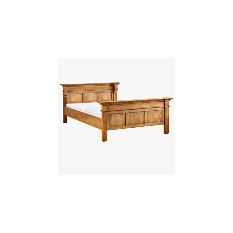 TÖMÖRFA ÁGY PRESTIGE (160 X 200) BARNA LAKK