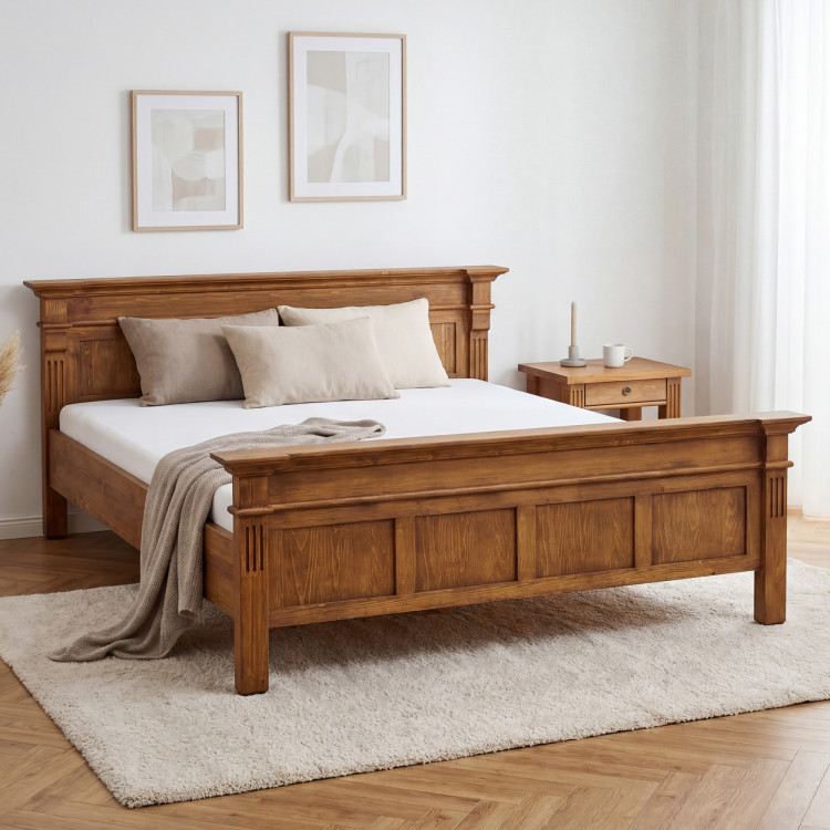 TÖMÖRFA ÁGY PRESTIGE (180 X 200) LAKK BARNA