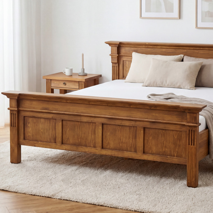 TÖMÖRFA ÁGY PRESTIGE (180 X 200) LAKK BARNA