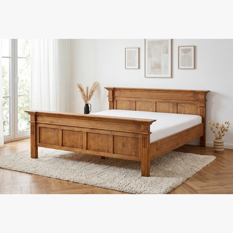 TÖMÖRFA ÁGY PRESTIGE (180 X 200) LAKK BARNA