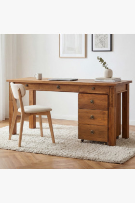 PC ASZTAL PRESTIGE (D-BIR-61), BARNA LAKK