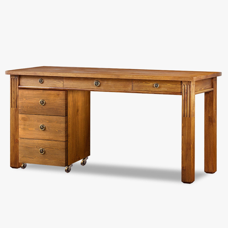 PC ASZTAL PRESTIGE (D-BIR-61), BARNA LAKK