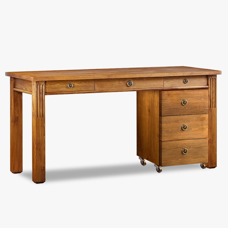 PC ASZTAL PRESTIGE (D-BIR-61), BARNA LAKK