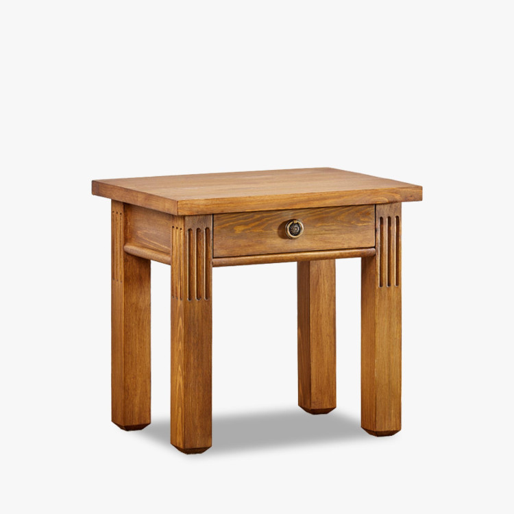 ÉJJELISZEKRÉNY PRESTIGE BARNA LAKK