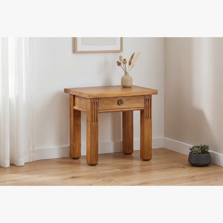 ÉJJELISZEKRÉNY PRESTIGE BARNA LAKK