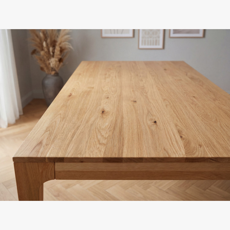 Kihúzható fa asztal - tölgy 140-190 cm