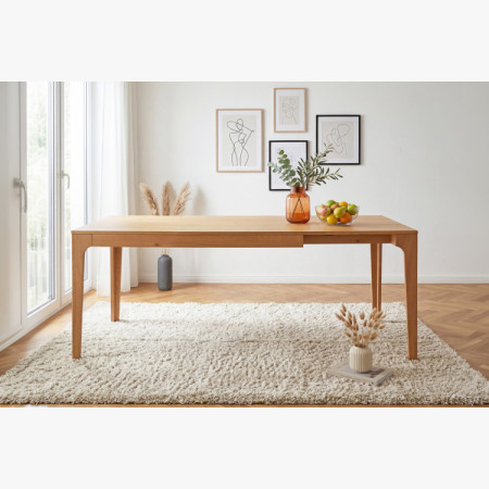 Kihúzható fa asztal - tölgy 140-190 cm