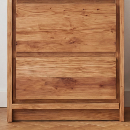 Tölgy éjjeliszekrény – 2 fiók