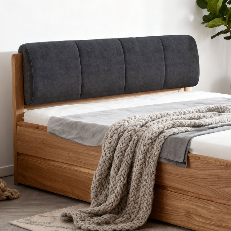 Ágy 180 cm tárolóval, Helsinki Olaj