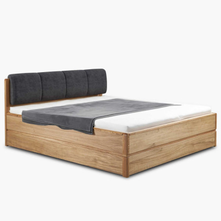 Ágy 180 cm tárolóval, Helsinki Olaj