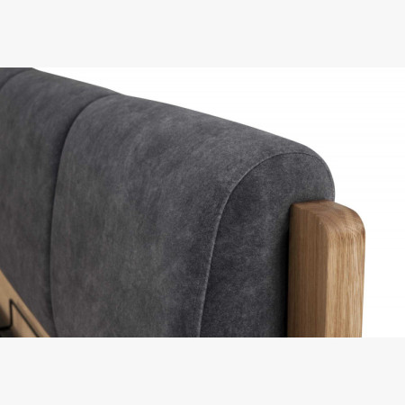 Ágy 180 cm tárolóval, Helsinki Olaj