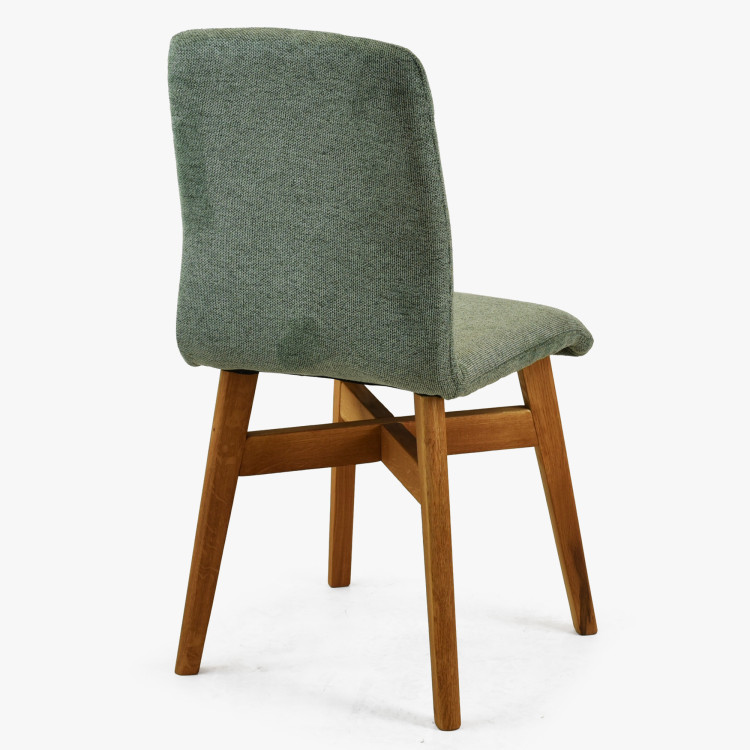 Étkezőszék YORK, zöld - easy clean